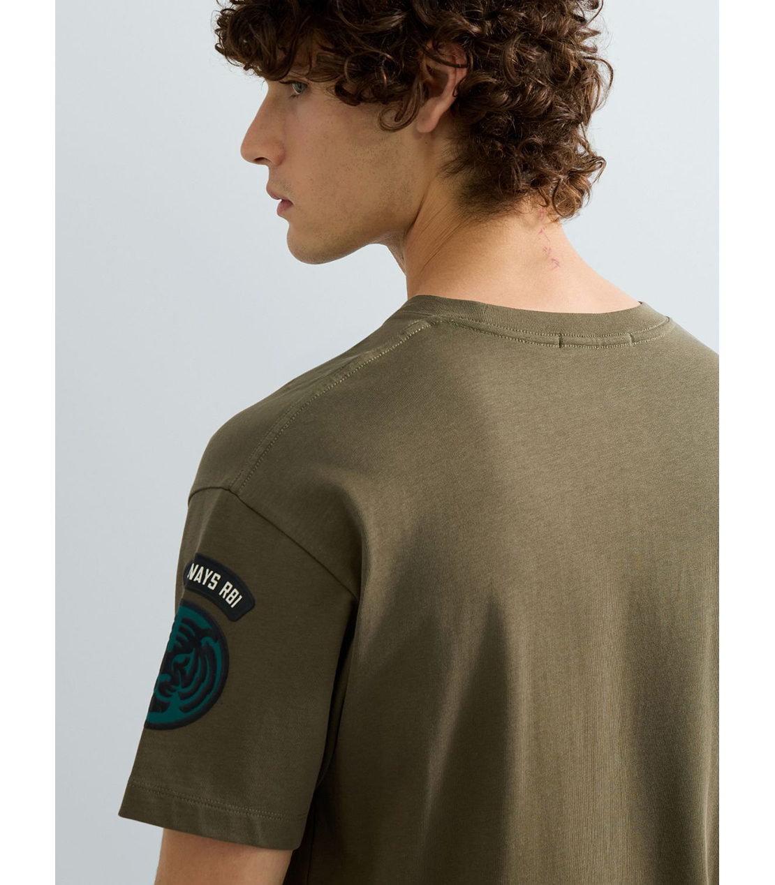 TOKYOパッチ リラックスTシャツ 詳細画像 モスグリーン 7